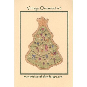 Vintage Ornament #5 - Christmas Tree Pattern, Image