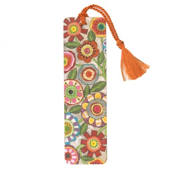 Abstract Flowers Bookmark, Image