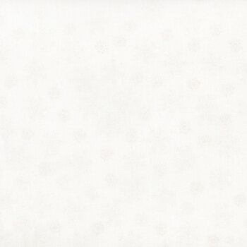 Stof Christmas - We Love Christmas 4591-118 White/Pearl Small Snowflake by Stof Fabrics, Image