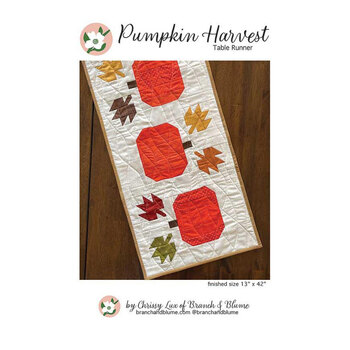 Pumpkin Harvest Table Runner Pattern, Image