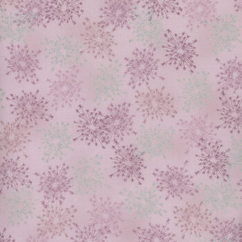 Stof Christmas - We Love Christmas 4591-425 Light Rose/Silver Sparkler by Stof Fabrics, Image