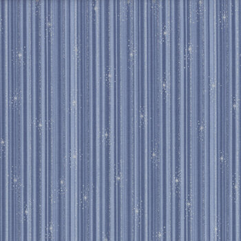 Stof Christmas - We Love Christmas 4591-612 Light Blue/Silver Stripes by Stof Fabrics, Image