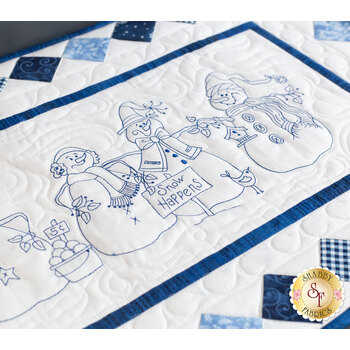 Snow Happens Table Runner Kit