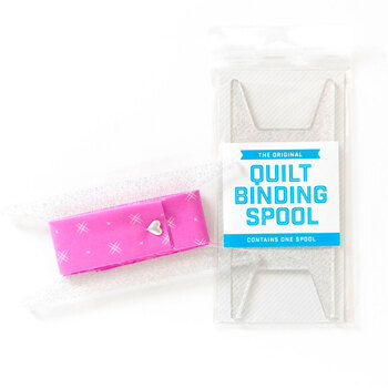 Binding Spool - White Glitter, Image