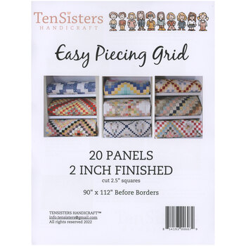 Easy Piecing Grid Panels - 2