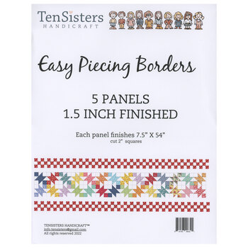 Easy Piecing Grid - Border Panels - 1-1/2