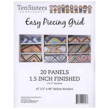 Easy Piecing Grid Panels - 1-1/2