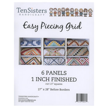 Easy Piecing Grid Panels - 1