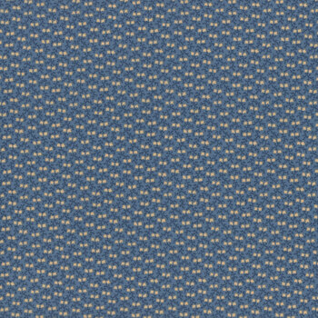 Radiance 98745-442 Tiny Vines Dark Denim by Kaye England for Wilmington Prints, Image