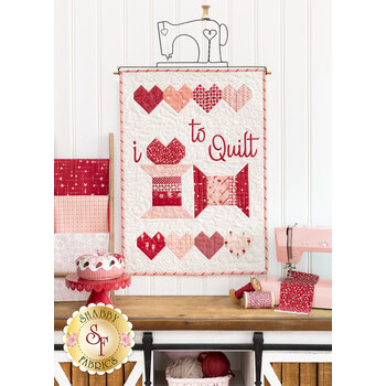  I Love to Quilt Wall Hanging Kit, Image