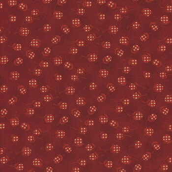 Garnets & Gingham 1342-88 by Kim Diehl for Henry Glass Fabrics, Image