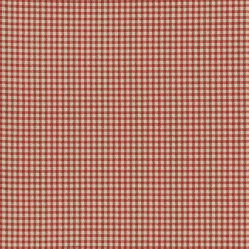 Garnets & Gingham 1348-88 by Kim Diehl for Henry Glass Fabrics, Image