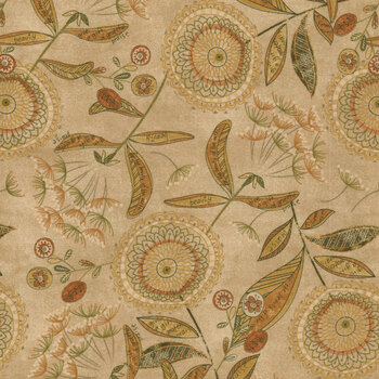 Oak and Maple 3285-33 by Janet Rae Nesbitt for Henry Glass Fabrics, Image