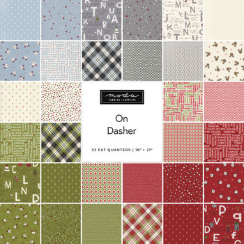 On Dasher  32 FQ Set by Sweetwater for Moda Fabrics, Image
