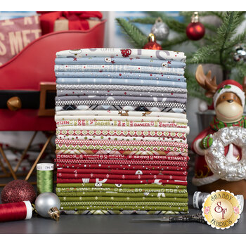 On Dasher  32 FQ Set by Sweetwater for Moda Fabrics, Image