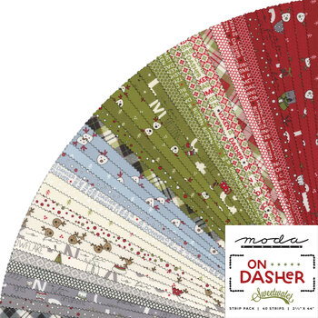 On Dasher  Jelly Roll by Sweetwater for Moda Fabrics, Image