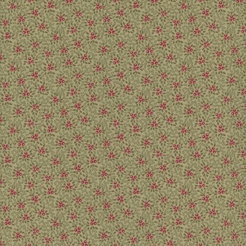 A Christmas Carol 44356-14 Sage by 3 Sisters for Moda Fabrics