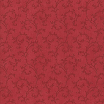 A Christmas Carol 44357-13 Crimson by 3 Sisters for Moda Fabrics REM, Image