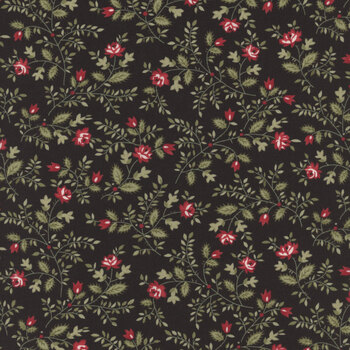 A Christmas Carol 44358-16 Ebony by 3 Sisters for Moda Fabrics, Image