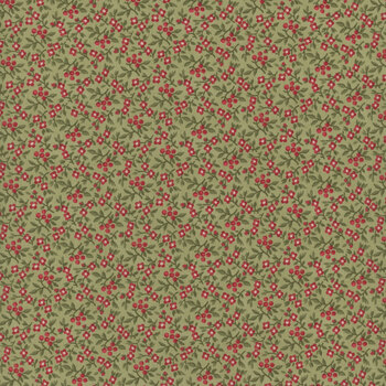 A Christmas Carol 44359-14 Sage by 3 Sisters for Moda Fabrics, Image