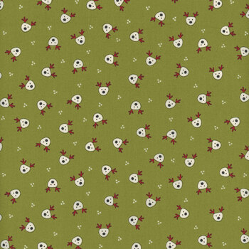 On Dasher 55661-13 Dasher-Pine by Sweetwater for Moda Fabrics REM, Image