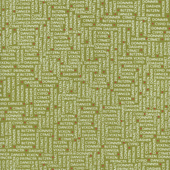 On Dasher 55663-13 The Herd-Pine by Sweetwater for Moda Fabrics, Image