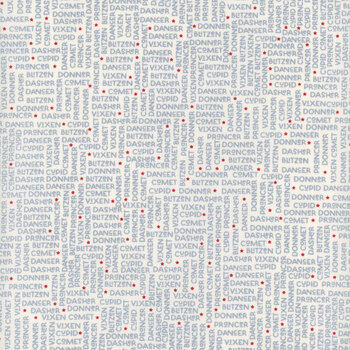 On Dasher 55663-24 The Herd-Frost by Sweetwater for Moda Fabrics, Image