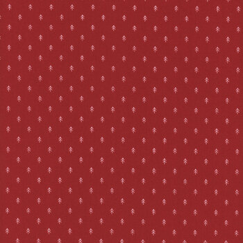 On Dasher 55668-12 Tiny Trees-Red by Sweetwater for Moda Fabrics, Image