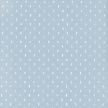 On Dasher 55668-14 Tiny Trees-Frost by Sweetwater for Moda Fabrics, Image