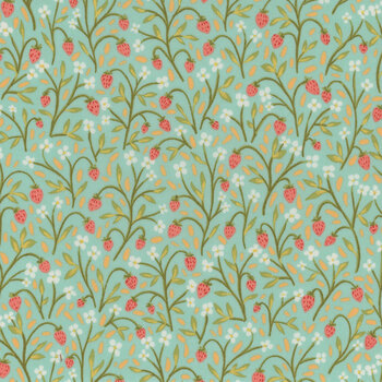 Kindred 36071-14 Aqua by 1canoe2 for Moda Fabrics