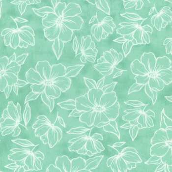 Kindred 36072-13 Aqua by 1canoe2 for Moda Fabrics REM, Image