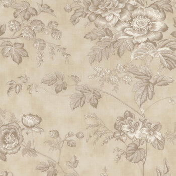 3 Sisters Favorites - Vintage Linens 44360-15 Taupe by Moda Fabrics, Image