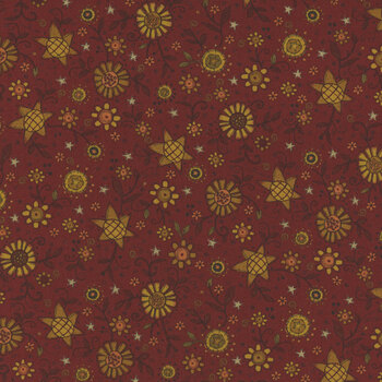 Oak and Maple 3292-88 by Janet Rae Nesbitt for Henry Glass Fabrics, Image