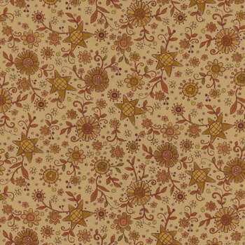 Oak and Maple 3292-33 by Janet Rae Nesbitt for Henry Glass Fabrics, Image