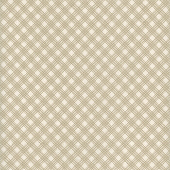 Snowman Gatherings IV 49254-18 Snow Taupe by Primitive Gatherings for Moda Fabrics, Image