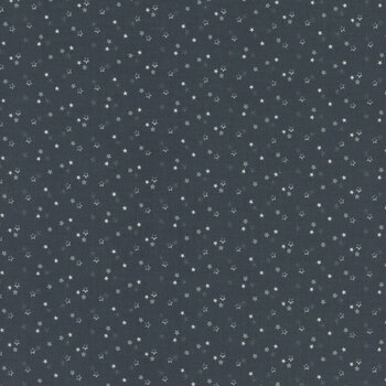 Snowman Gatherings IV 49256-14 Night Sky by Primitive Gatherings for Moda Fabrics, Image