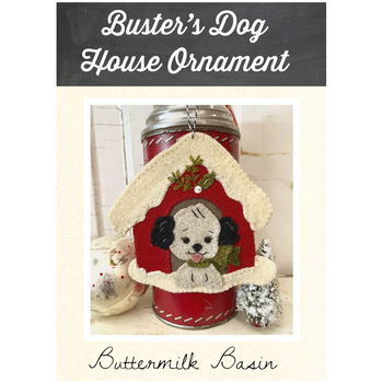 Buster's Dog House Ornament Pattern, Image