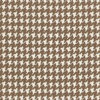 Farmhouse Flannels III 49270-13F Cocoa by Primitive Gatherings for Moda Fabrics, Image