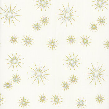 Shimmer 1844-11M Metallic Ivory by Zen Chic for Moda Fabrics, Image