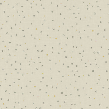 Shimmer 1846-12M Metallic Ecru by Zen Chic for Moda Fabrics, Image