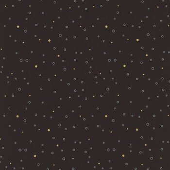 Shimmer 1846-15M Metallic Ebony by Zen Chic for Moda Fabrics, Image