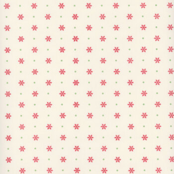 Kitty Christmas 31206-11 Snow by Urban Chiks for Moda Fabrics  REM, Image