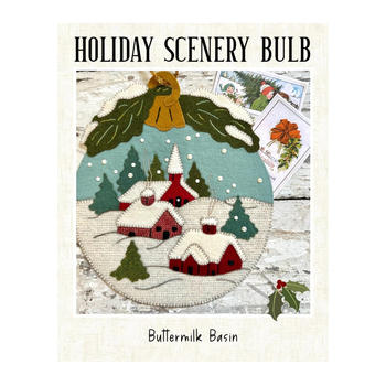 Holiday Scenery Bulb Pattern, Image