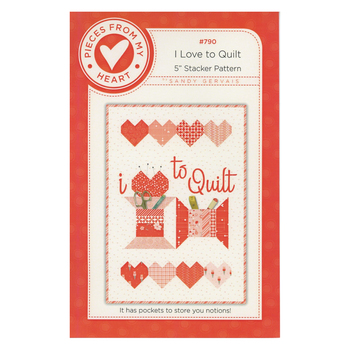 I Love to Quilt Wall Hanging Pattern, Image