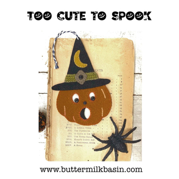 Too Cute To Spook Pattern, Image