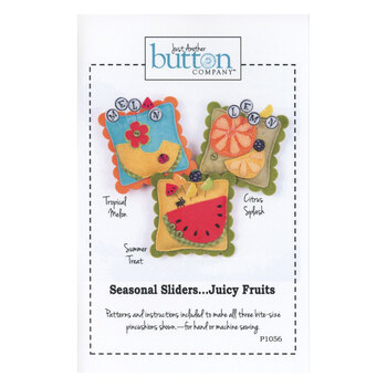 Seasonal Sliders - Juicy Fruits Pincushion Pattern, Image