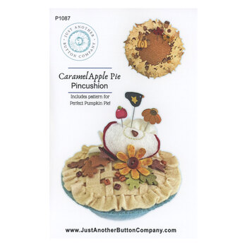 Caramel Apple Pie Pincushion Pattern, Image