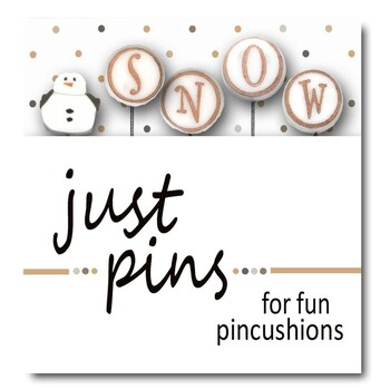 Just Pins - S is for Snowman - 5pc, Image