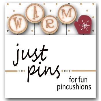 Just Pins - W is for Warm - 5pc, Image