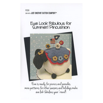 Ewe Look Fabulous for Summer! Pincushion Pattern